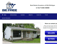 Tablet Screenshot of befreehomes.com